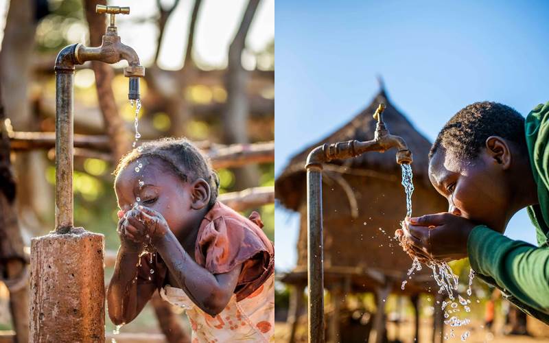 太陽能水井相較過去的幫浦水井更有效率，呼籲各界於「世界水資源日」加入資助兒童計畫，幫助非洲兒童獲得安全及乾淨的飲水，使孩子能健康長大、持續求學。