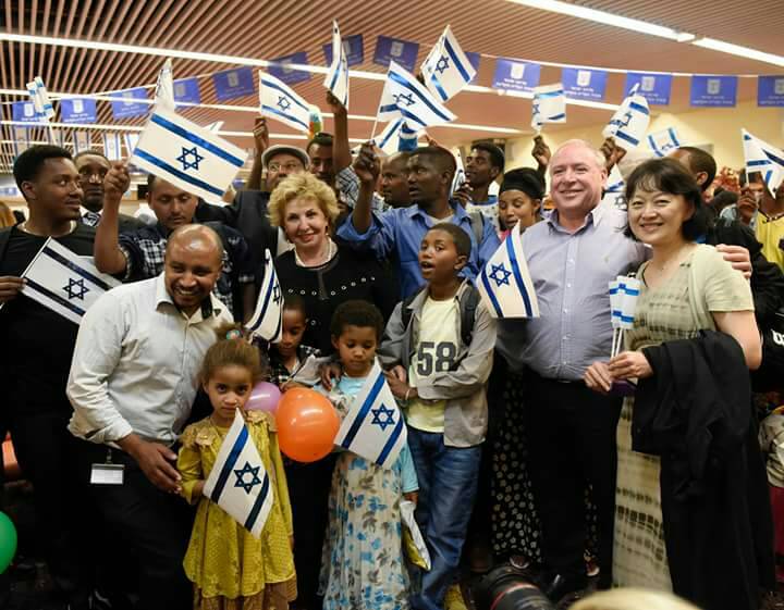 2017年5月，以色列迎接许多衣索匹亚犹太人回到信仰的家乡。