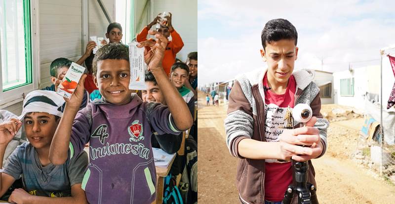 台湾世界展望会自2011年起投入叙利亚难民救援行动，已在黎巴嫩、约旦、叙利亚等国执行难民儿童教育、心灵关顾、粮食发放、水资源暨卫生等服务工作。叙利亚青少年亲自拍摄VR影片，将他们面临的挑战与怀抱的希望，传达给全世界。