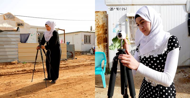 18歲的瑪拉（Marah）是一名妻子和母親，育有5個月大的兒子，她以鏡頭紀錄自己的日常生活，以及想成為電影工作者的夢想。世界展望會協助敘利亞青少年接受攝影等影片製作訓練，讓他們可以記錄自己在難民營裡的生活。